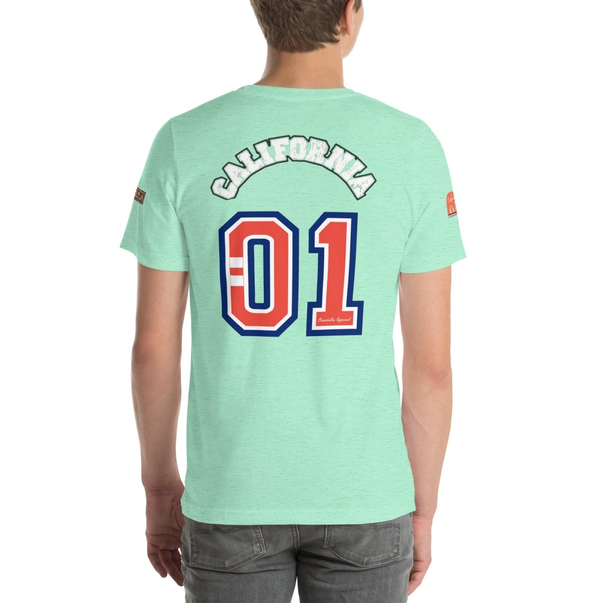 California Varsity Unisex T-Shirt - Chinchilla Choons